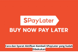 Cara dan Syarat Aktifkan Kembali SPayLater yang Sudah Dibekukan