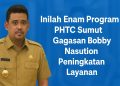 Inilah Enam Program PHTC Sumut Gagasan Bobby Nasution Peningkatan Layanan