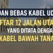 Medan Bebas Kabel Udara Daftar 12 Jalan Utama yang Ditata dengan Kabel Bawah Tanah