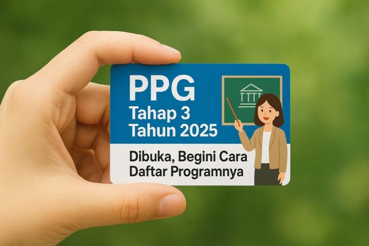 PPG Tahap 3 Tahun 2025 Dibuka, Begini Cara Daftar Programnya