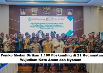 Pemko Medan Dirikan 1.160 Poskamling di 21 Kecamatan, Wujudkan Kota Aman dan Nyaman