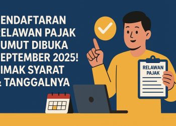 Pendaftaran Relawan Pajak Sumut Dibuka September 2025! Simak Syarat & Tanggalnya