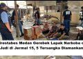 Penggerebekan Narkoba di Medan Jermal 15, Ada Judi Juga