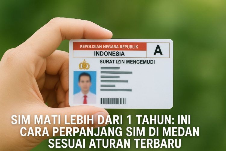 SIM Mati Lebih dari 1 Tahun: Ini Cara Perpanjang SIM di Medan Sesuai Aturan Terbaru