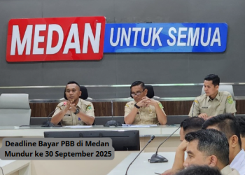 Deadline Bayar PBB di Medan Mundur ke 30 September 2025