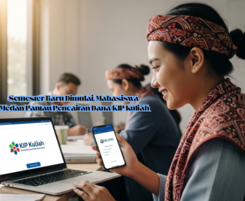 Semester Baru Dimulai, Mahasiswa Medan Pantau Pencairan Dana KIP Kuliah