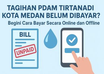 Tagihan PDAM Tirtanadi Kota Medan Belum Dibayar Begini Cara Bayar Secara Online dan Offline