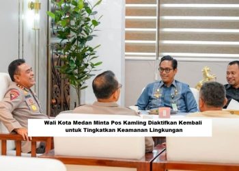 Wali Kota Medan Minta Pos Kamling Diaktifkan Kembali untuk Tingkatkan Keamanan Lingkungan
