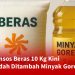 Bansos Beras 10 Kg Kini Sudah Ditambah Minyak Goreng