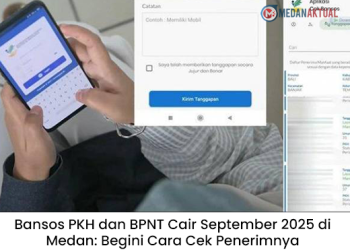 Bansos PKH dan BPNT Cair September 2025 di Medan: Begini Cara Cek Penerimanya