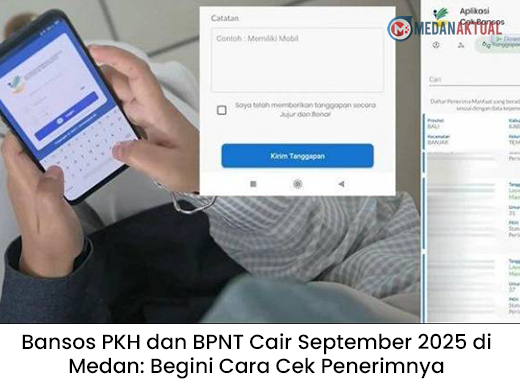 Bansos PKH dan BPNT Cair September 2025 di Medan: Begini Cara Cek Penerimanya