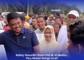Bobby Nasution Razia Plat BL di Medan, Picu Reaksi Warga Aceh