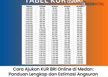 Cara Ajukan KUR BRI Online di Medan: Panduan Lengkap dan Estimasi Angsuran