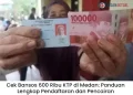 Cek Bansos 600 Ribu KTP di Medan: Panduan Lengkap Pendaftaran dan Pencairan