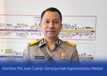 Kombes Pol Jean Calvijn Simanjuntak Kapolrestabes Medan