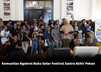 Komunitas Ngobrol Buku Hadirkan Festival Sastra dan Literasi