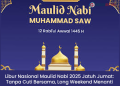 Libur Nasional Maulid Nabi 2025 Jatuh Jumat: Tanpa Cuti Bersama, Long Weekend Menanti