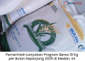Pemerintah Lanjutkan Program Beras 10 Kg per Bulan Sepanjang 2025 di Medan, Ini Detailnya