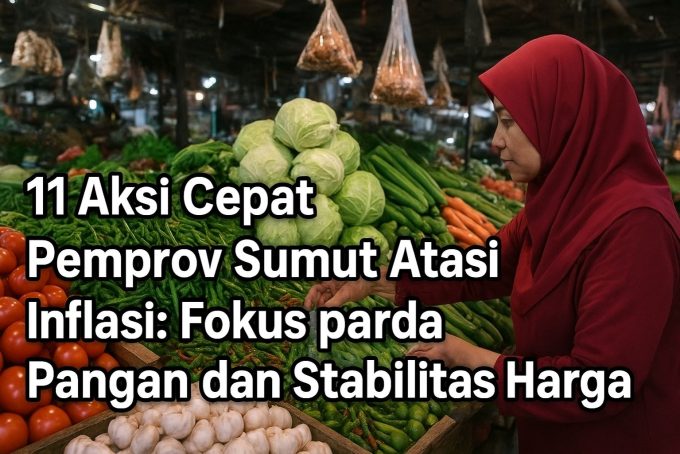 11 Aksi Cepat Pemprov Sumut Atasi Inflasi Fokus pada Pangan dan Stabilitas Harga