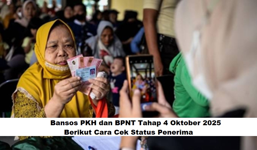 Cara Cek Bansos PKH dan BPNT Tahap 4 Oktober 2025