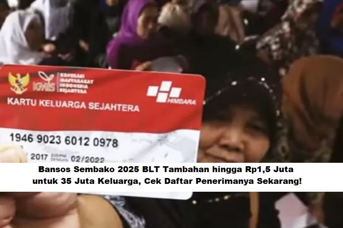 Bansos Sembako 2025: Berikut Cara Cek Daftar Penerimanya!