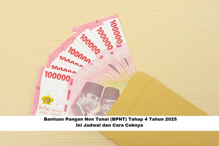 Bantuan Pangan Non Tunai (BPNT) Tahap 4 Tahun 2025, Ini Jadwal dan Cara Ceknya