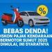 Bebas Denda! Diskon Pajak Kendaraan Bermotor Sumut 2025 Dimulai, Ini Syaratnya