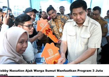 Bobby Nasution Ajak Warga Sumut Manfaatkan Program 3 Juta Rumah