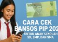 Cara Cek Bansos PIP 2025 untuk Anak Sekolah SD,SMP, dan SMA