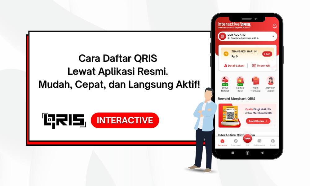 Cara Daftar QRIS Lewat Aplikasi