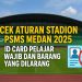 Cek Aturan Stadion PSMS Medan 2025, ID Card Pelajar Wajib dan Barang yang DilarangCek Aturan Stadion PSMS Medan 2025, ID Card Pelajar Wajib dan Barang yang Dilarang