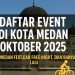 Daftar Event di Kota Medan Oktober 2025 UT Medan Fest, Car Free Night, dan Banyak Lagi