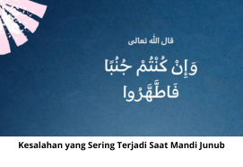 Kesalahan yang Sering Terjadi Saat Mandi Junub