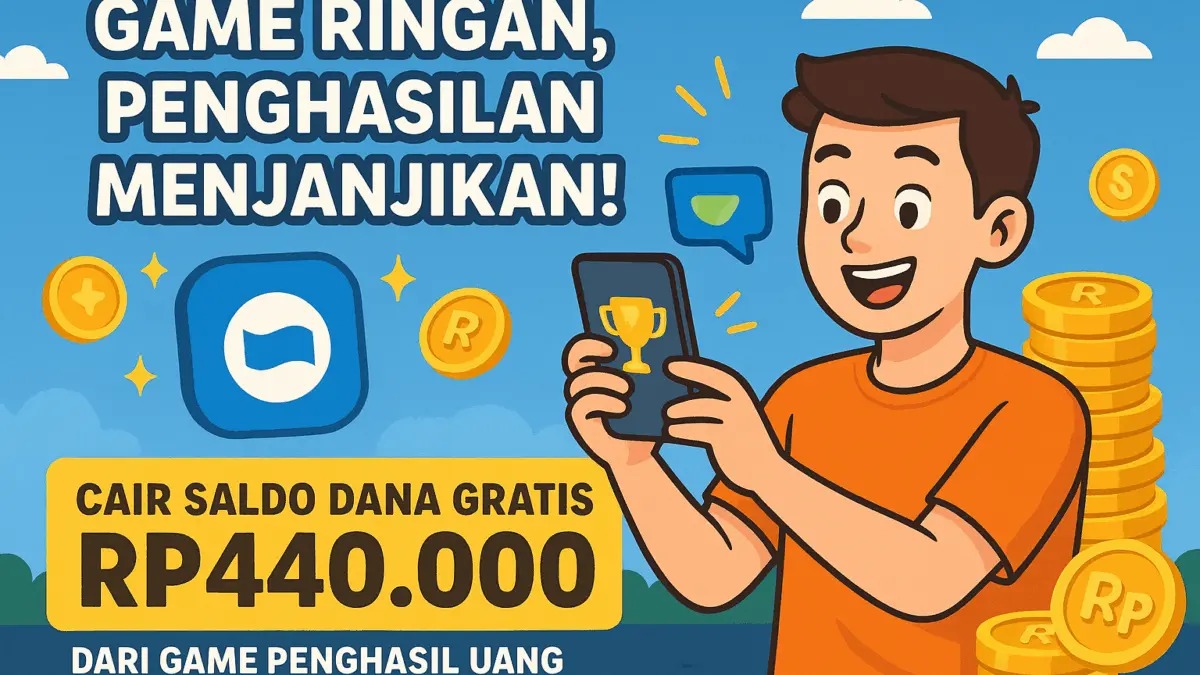 Game Penghasil Saldo Dana 2025! Berikut 5 Game Mendapatkan Saldo Dana