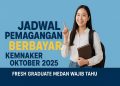 Jadwal Pemagangan Berbayar Kemnaker Oktober 2025, Fresh Graduate Medan Wajib Tahu