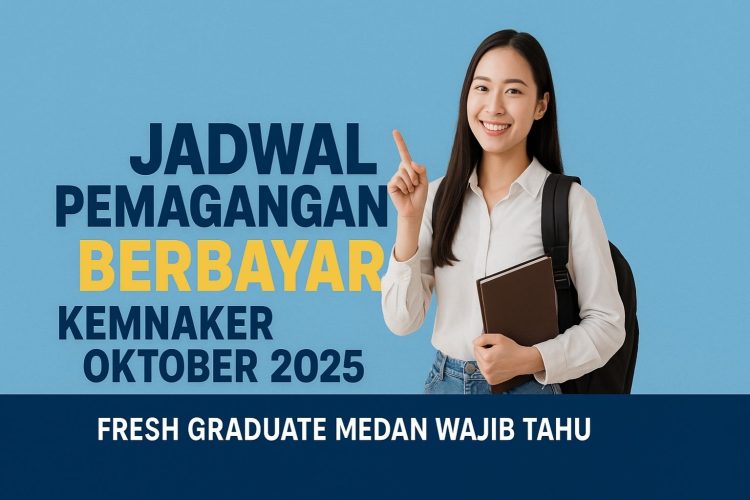Jadwal Pemagangan Berbayar Kemnaker Oktober 2025, Fresh Graduate Medan Wajib Tahu