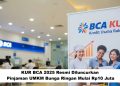 KUR BCA 2025 Resmi Diluncurkan: Pinjaman UMKM Bunga Ringan Mulai Rp10 Juta