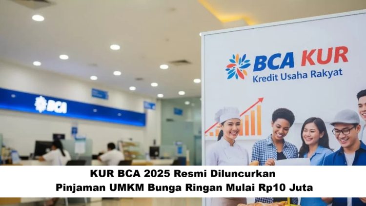 KUR BCA 2025 Resmi Diluncurkan: Pinjaman UMKM Bunga Ringan Mulai Rp10 Juta