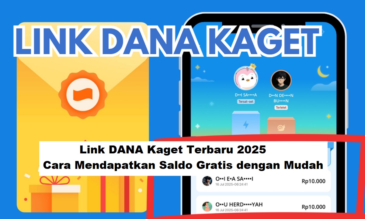 Link DANA Kaget Hari Ini 25 Oktober 2025 Rp100.000 Ribu