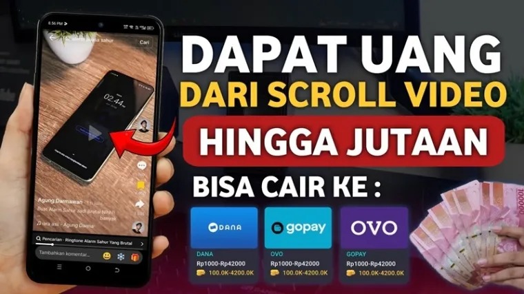 Nonton Video Dibayar? Aplikasi Penghasil Saldo DANA 2025