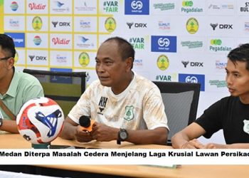 PSMS Medan Diterpa Masalah Cedera Menjelang Laga Krusial Lawan Persikad Depok