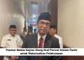 Pemkot Medan Kajian Ulang Draf Perwal Sistem Parkir untuk Maksimalkan Pelaksanaan