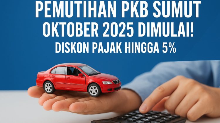 Pemutihan PKB Sumut Oktober 2025 Dimulai! Diskon Pajak Hingga 5%