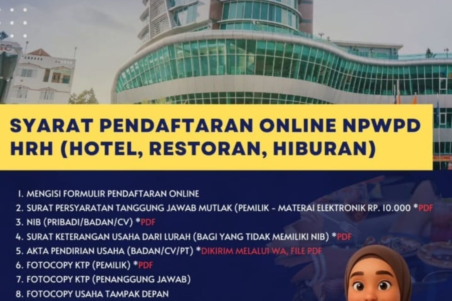 Pendaftaran NPWPD HRH Medan Online: Syarat Lengkap dan Link Resmi Bapenda Kota