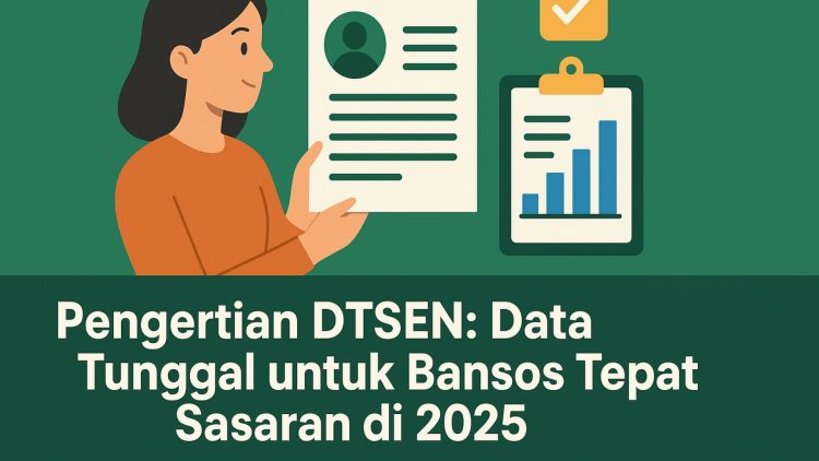 Cara Kerja DTSEN: Sistem Data Tunggal yang Jadi Acuan Kebijakan Sosial Nasional