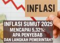 Penyebab Inflasi Sumut 2025 Meroket 5,32 Persen dan Langkah PemerintahPenyebab Inflasi Sumut 2025 Meroket 5,32 Persen dan Langkah Pemerintah