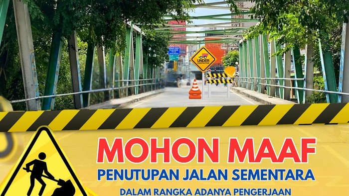 Perbaikan Jembatan di Jalan Kejaksaan Medan, Pemko Medan Siapkan Anggaran Rp 805 Juta