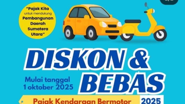 Program Pajak Kendaraan Sumut 2025: Diskon, Bebas Denda, dan Pemutihan