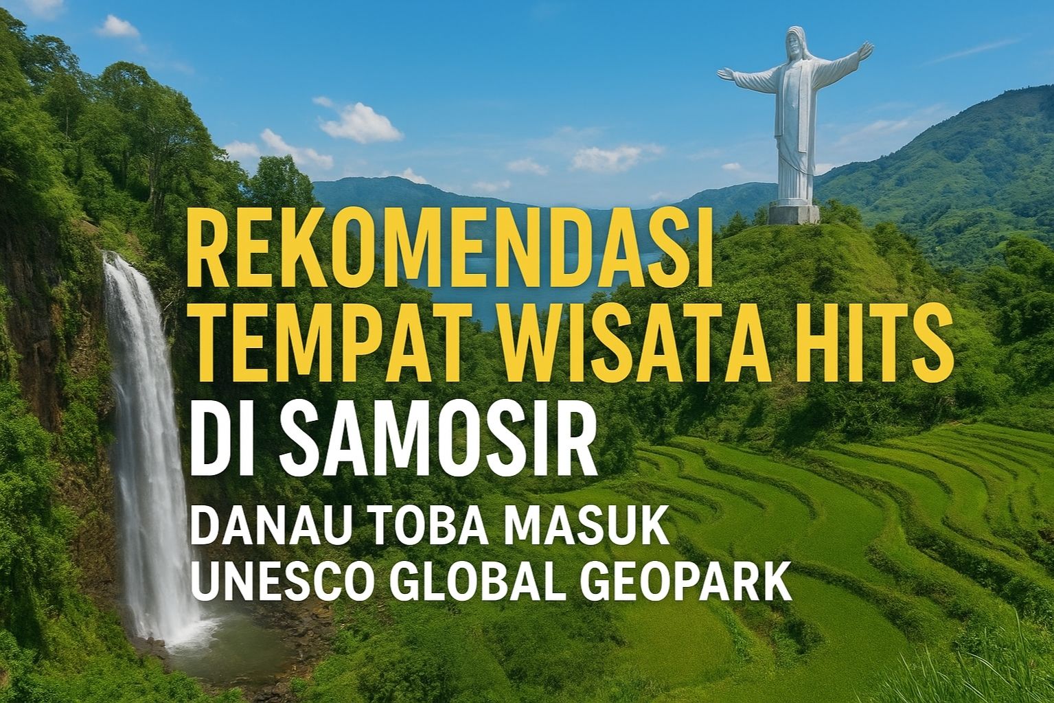 Rekomendasi Tempat Wisata Hits di Samosir Danau Toba Masuk UNESCO Global Geopark