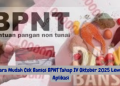 Cara Mudah Cek Bansos BPNT Tahap IV Oktober 2025